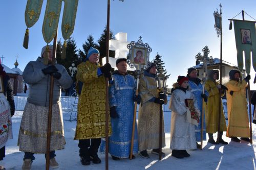 Алексеевцы отпраздновали Крещение Господне