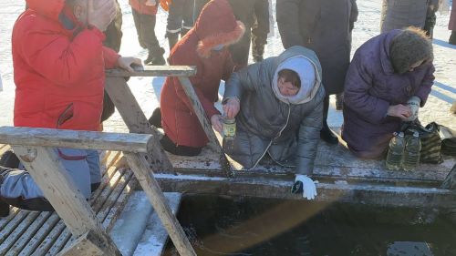 Алексеевцы отпраздновали Крещение Господне