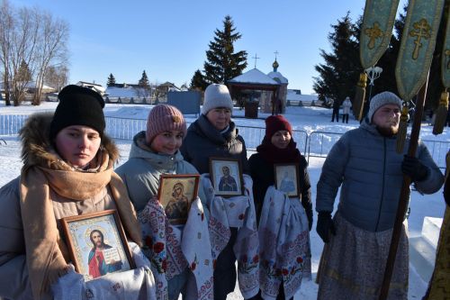 Алексеевцы отпраздновали Крещение Господне
