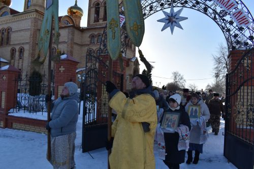 Алексеевцы отпраздновали Крещение Господне