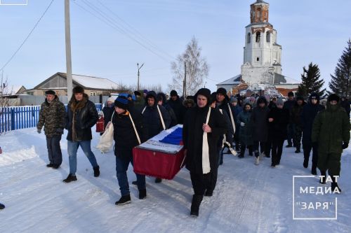 В Новоспасске простились с погибшим в ходе СВО Юрием Фоминым