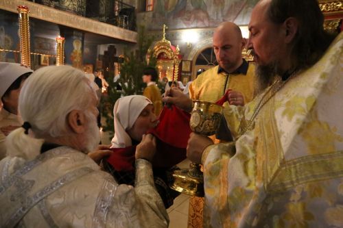 Алексеевцы встретили праздник Рождество Христово