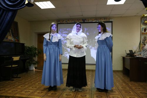 В алексеевской воскресной школе прошел рождественский концерт
