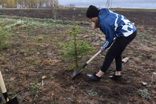 Министр лесного хозяйства РТ принял участие в акции «Сохраним лес» в Алексеевском