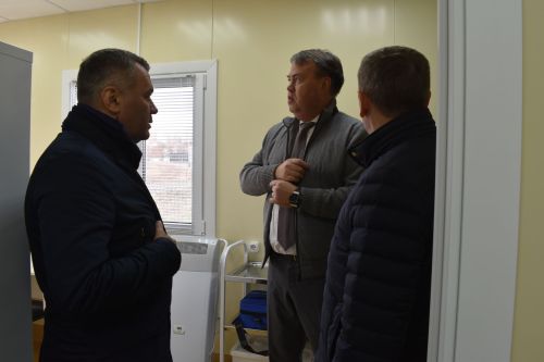 В Больших Полянках открыли новый ФАП и комплексный пункт обслуживания населения Алексеевского РайПО