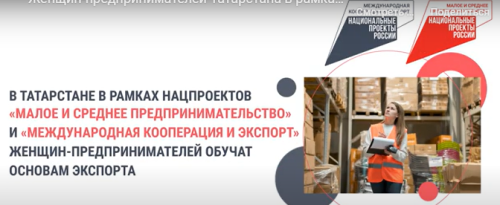 Женщин-предпринимателей Татарстана в рамках нацпроекта обучат основам экспорта
