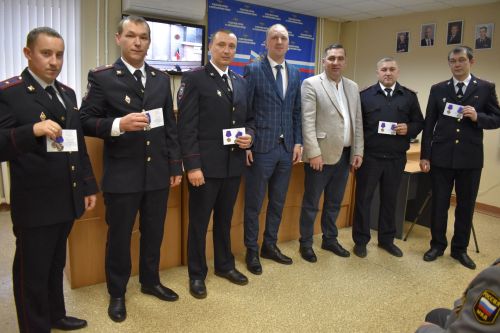 В отделе МВД поздравили участковых уполномоченных с их профессиональным праздником