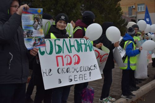 В Алексеевском прошла ежегодная акция памяти жертв ДТП