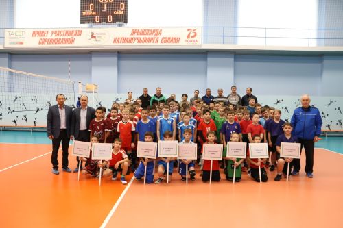 В Алексеевском стартовало первенство Татарстана по волейболу