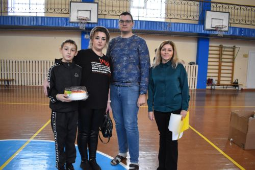 В первой школе прошли спортивные соревнования, посвящённые Дню матери