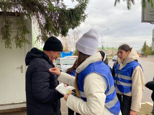 В Алексеевском прошла акция «Засветись»