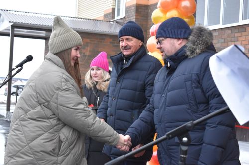 В Алексеевском открыли новый 24-квартирный дом