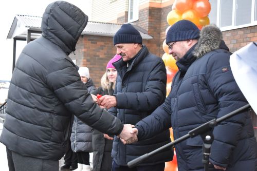 В Алексеевском открыли новый 24-квартирный дом