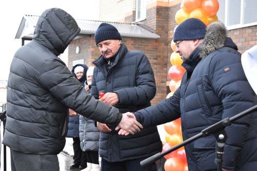 В Алексеевском открыли новый 24-квартирный дом