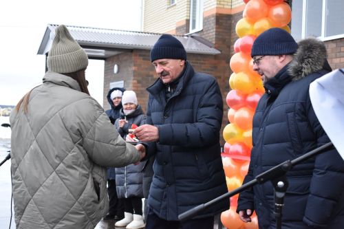 В Алексеевском открыли новый 24-квартирный дом