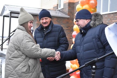 В Алексеевском открыли новый 24-квартирный дом