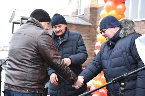 В Алексеевском открыли новый 24-квартирный дом