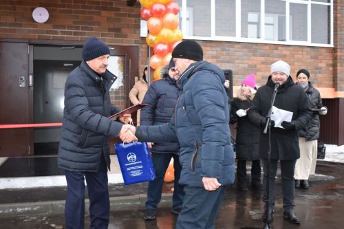 В Алексеевском открыли новый 24-квартирный дом