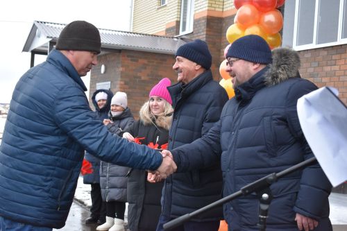 В Алексеевском открыли новый 24-квартирный дом