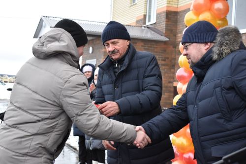 В Алексеевском открыли новый 24-квартирный дом