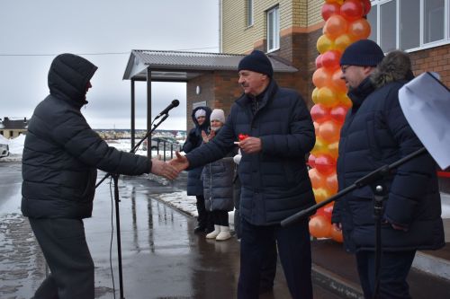 В Алексеевском открыли новый 24-квартирный дом