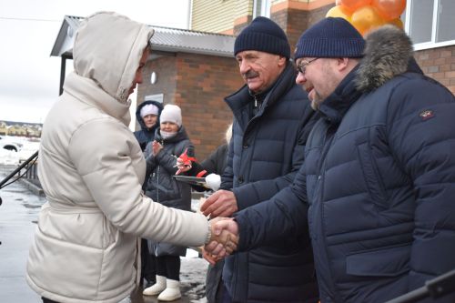 В Алексеевском открыли новый 24-квартирный дом