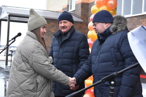В Алексеевском открыли новый 24-квартирный дом