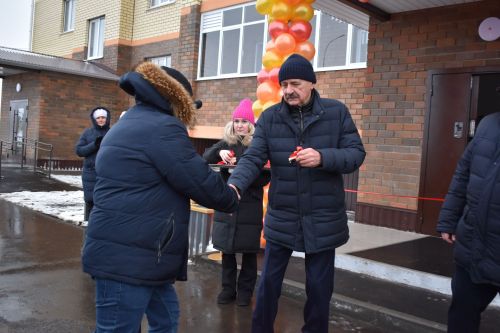 В Алексеевском открыли новый 24-квартирный дом
