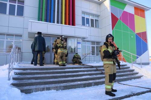 В Алексеевском прошла масштабная тренировка по ГО и ЧС
