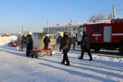 В Алексеевском прошла масштабная тренировка по ГО и ЧС