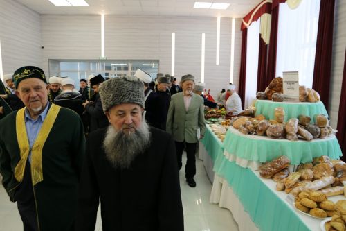 Аксакалы ДУМ РТ побывали на строящейся мечети в Алексеевском и подвели итоги года
