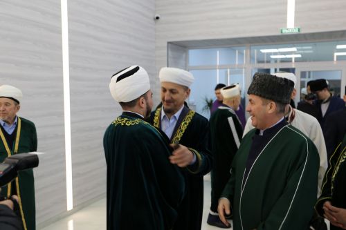 Аксакалы ДУМ РТ побывали на строящейся мечети в Алексеевском и подвели итоги года