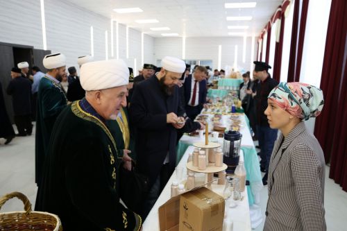Аксакалы ДУМ РТ побывали на строящейся мечети в Алексеевском и подвели итоги года