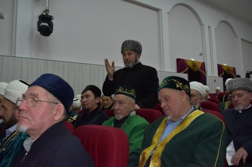 Аксакалы ДУМ РТ побывали на строящейся мечети в Алексеевском и подвели итоги года