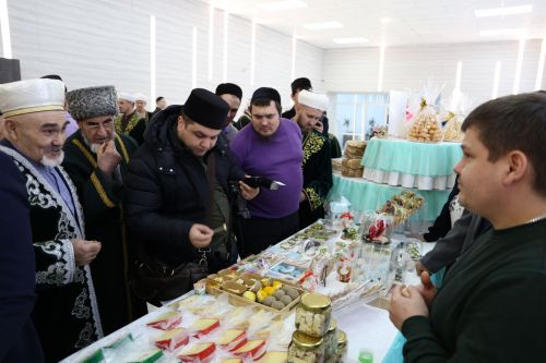 Аксакалы ДУМ РТ побывали на строящейся мечети в Алексеевском и подвели итоги года