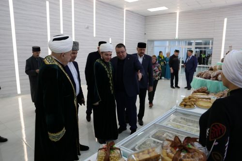 Аксакалы ДУМ РТ побывали на строящейся мечети в Алексеевском и подвели итоги года