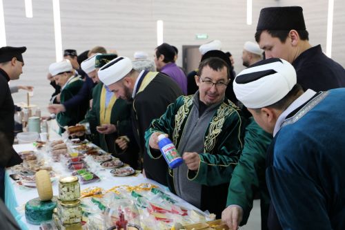 Аксакалы ДУМ РТ побывали на строящейся мечети в Алексеевском и подвели итоги года