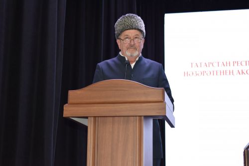 Аксакалы ДУМ РТ побывали на строящейся мечети в Алексеевском и подвели итоги года