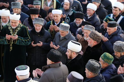 Аксакалы ДУМ РТ побывали на строящейся мечети в Алексеевском и подвели итоги года