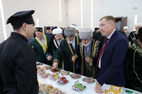 Аксакалы ДУМ РТ побывали на строящейся мечети в Алексеевском и подвели итоги года