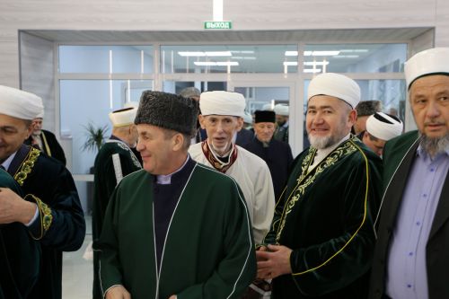 Аксакалы ДУМ РТ побывали на строящейся мечети в Алексеевском и подвели итоги года