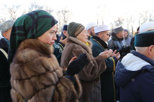 Аксакалы ДУМ РТ побывали на строящейся мечети в Алексеевском и подвели итоги года