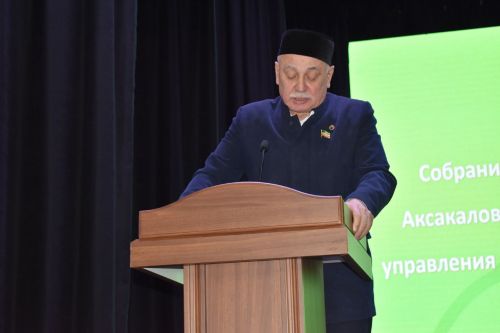 Аксакалы ДУМ РТ побывали на строящейся мечети в Алексеевском и подвели итоги года