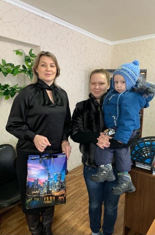 Семьи алексеевских мобилизованных получили продовольственные пакеты