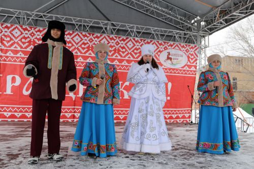 Алексеевцы весело и задорно проводили зиму