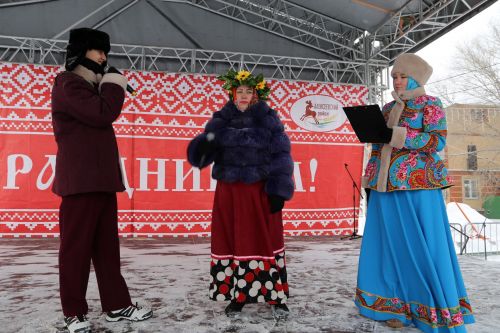 Алексеевцы весело и задорно проводили зиму