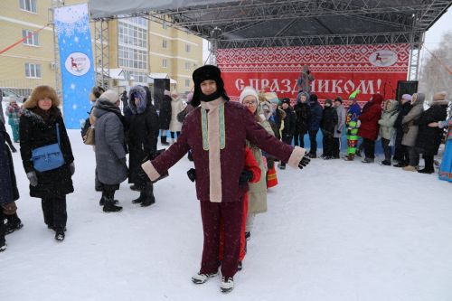 Алексеевцы весело и задорно проводили зиму