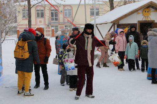 Алексеевцы весело и задорно проводили зиму