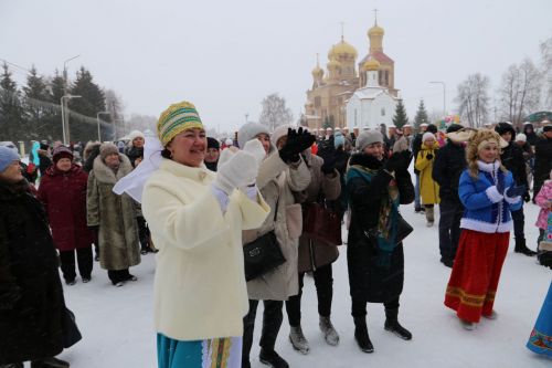 Алексеевцы весело и задорно проводили зиму
