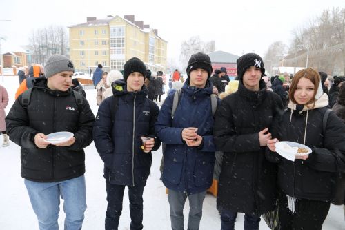 Алексеевцы весело и задорно проводили зиму